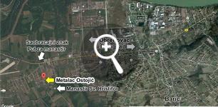 Lokacija Metalac Ostojić